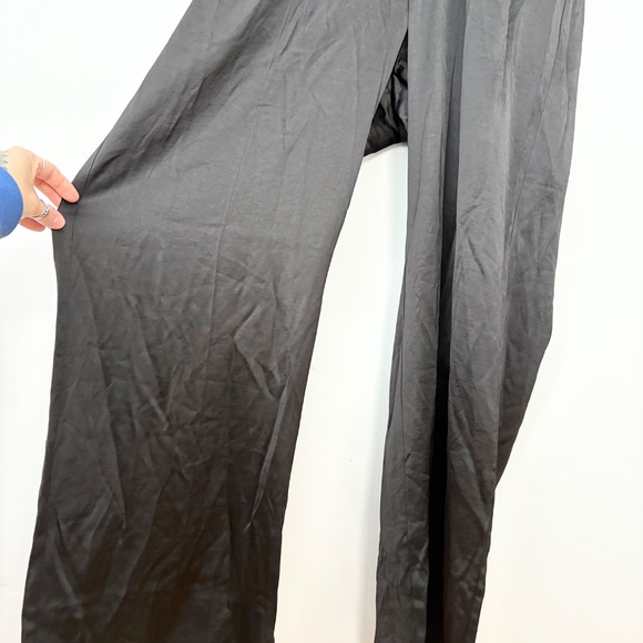 Paige Alimara wide leg satin jumpsuit - Picture 7 of 12